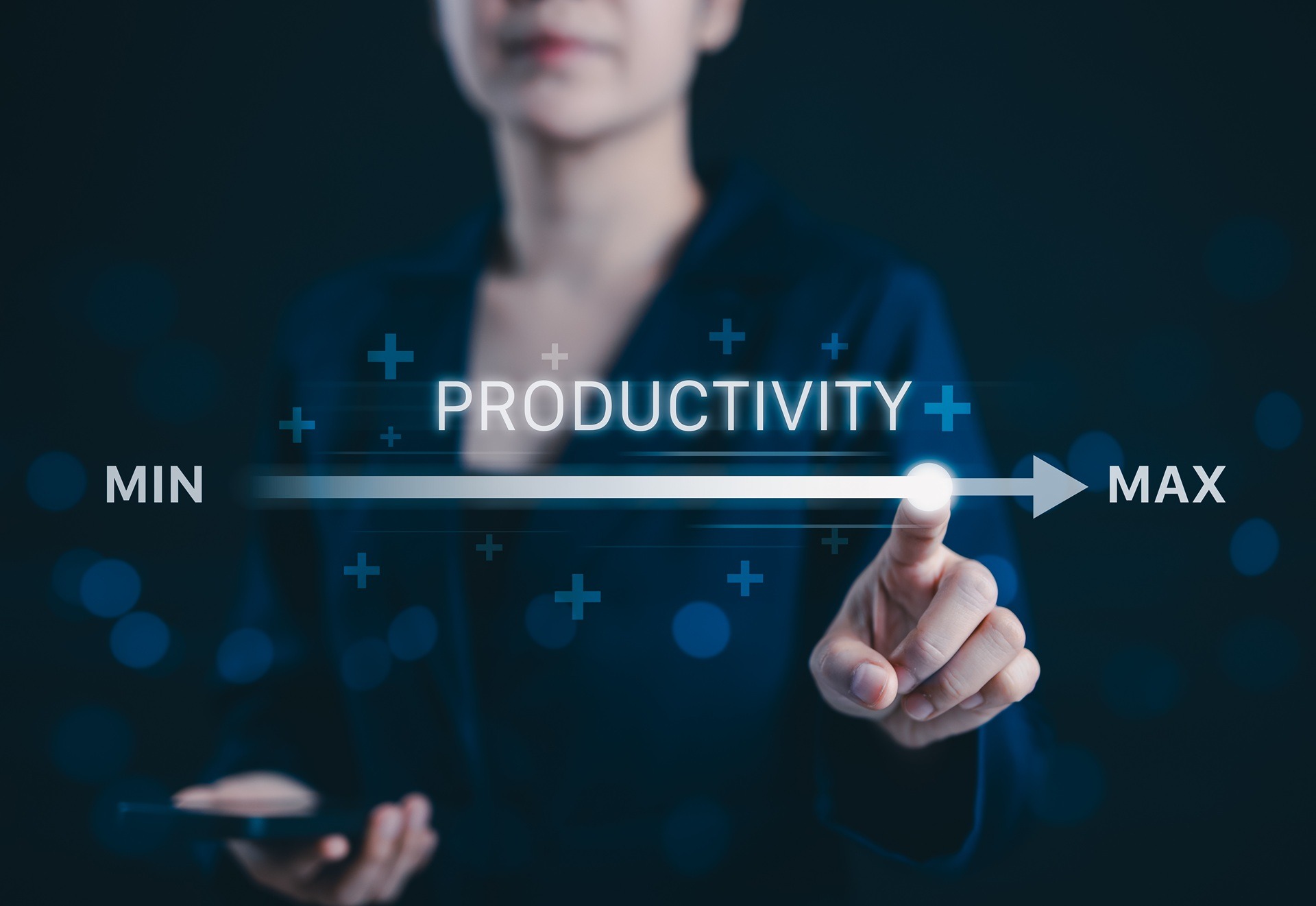 Digitale Anzeige zur Produktivitätssteigerung | mobile Computer

