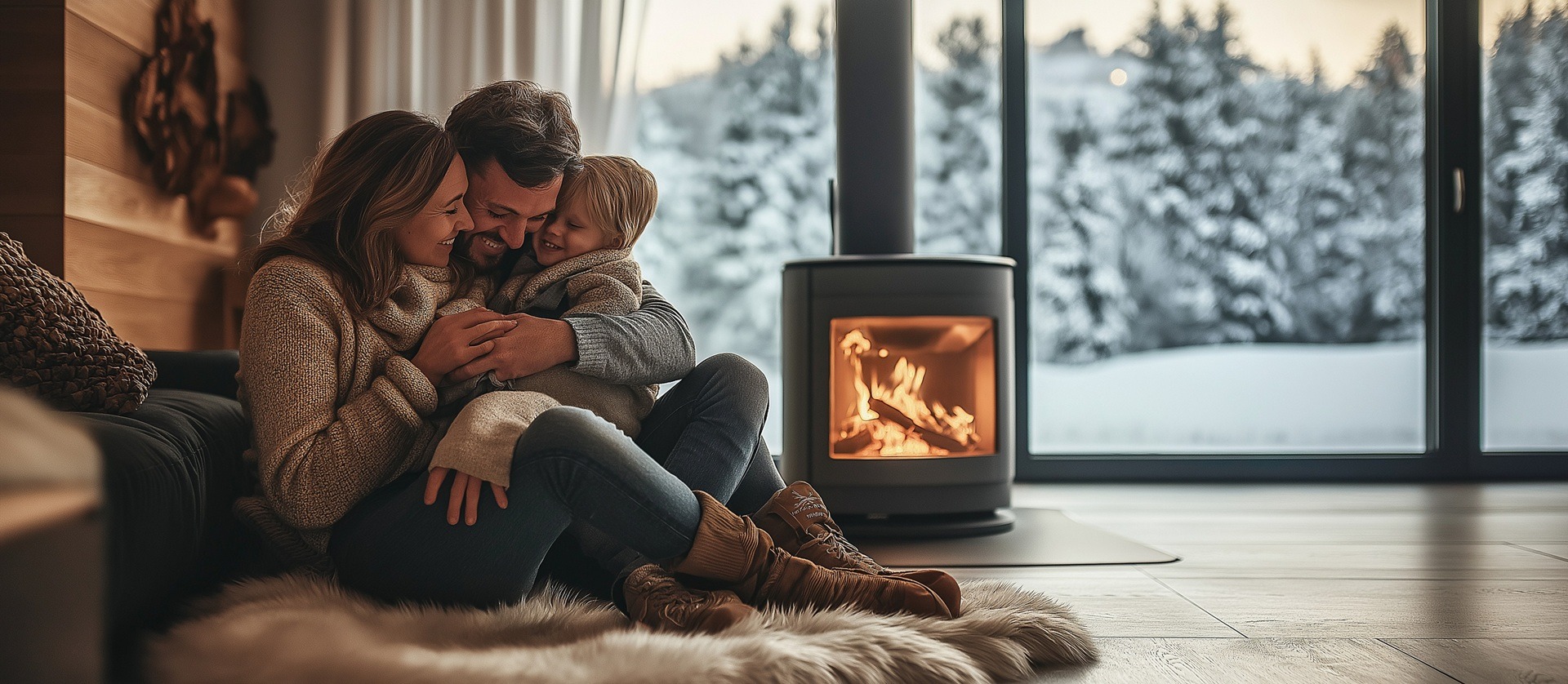 Winterliche Gemütlichkeit mit Ofen | Specksteinofen